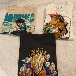 Dragon Ball Z, and Anime shirts